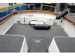 The broad after deck of MM which makes a good platform for diving operations.